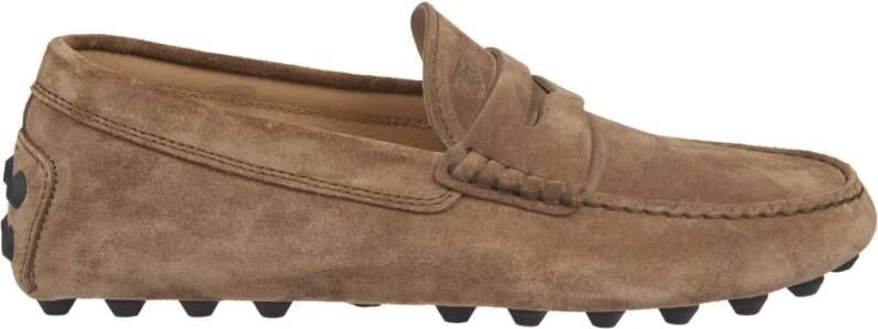 Tod's Bruine Loafer Mocassin Schoenen