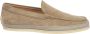 Tod's Bruine Loafer Slipper Stijl Schoenen - Thumbnail 1