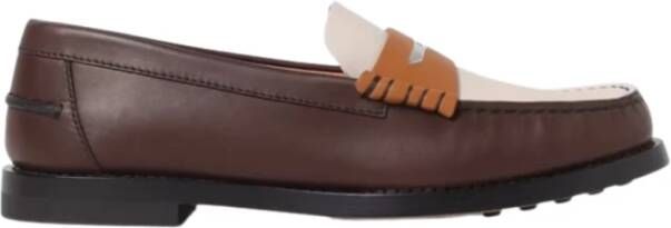 Tod's Bruine platte schoenen voor vrouwen