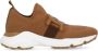 Tod's Bruine Sneakers met Leren Kettingdetail - Thumbnail 1