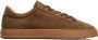 Tod's Bruine Suède Bovenkant Logo Sneakers - Thumbnail 1