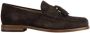 TOD'S Bruine Suède Kwast Loafers Brown Heren - Thumbnail 1
