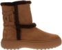 TOD'S Bruine Suède Laarzen met Shearling Rand Bruin Dames - Thumbnail 1