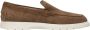 Tod's Bruine Suède Loafers voor Heren - Thumbnail 1