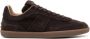 Tod's Bruine Suède Logo Sneakers - Thumbnail 1