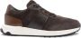 Tod's Bruine Suède Veterschoenen - Thumbnail 1