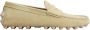 Tod's Bubble Gommino Suède Loafers Beige Roze - Thumbnail 1