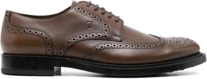 TOD'S Business Shoes Brown Heren
