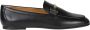 TOD'S Casual Leren Loafers Black Dames - Thumbnail 1