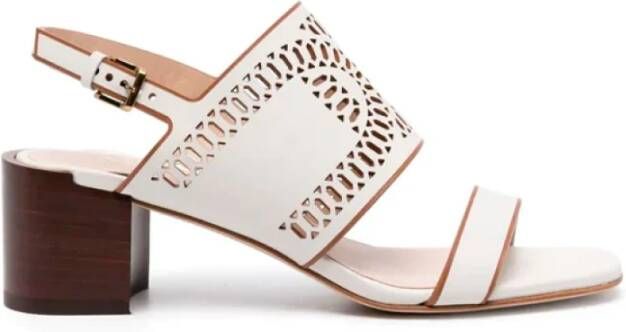 TOD'S Sandalen Sandals Yogurt in wit