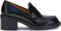 Tod's Chunky Heel Leren Loafers - Thumbnail 1