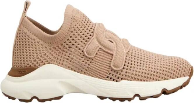 Tod's Chunky Sole Slip-On Gebreide Sneakers