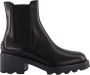 TOD'S Boots Women Chelsea Boots GOMMA CARRO Calfskin in zwart - Thumbnail 1