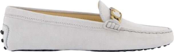 TOD'S Loafers Dames Gommini Catenina T Grijs in grijs
