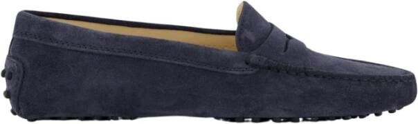 TOD'S Dames Gommini Mocassin Blauw Blue Dames