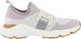TOD'S Grijze Gebreide Sneakers met Leren Ketting Gray Dames - Thumbnail 5