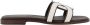 TOD'S Slippers & Mules Dames Sandal Leather Bruin in bruin - Thumbnail 1