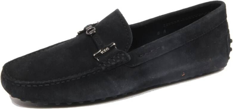 Tod's Donker Suède Loafer Schoen Gemaakt in Italië