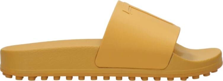 TOD'S Donkergele Sandalen Yellow Heren