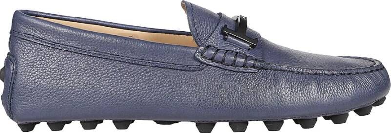 TOD'S Double T Loafers Blue Heren