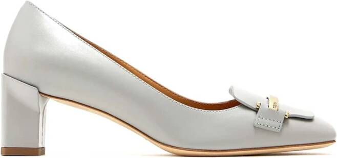 TOD'S Elegante Leren Pumps Gray Dames
