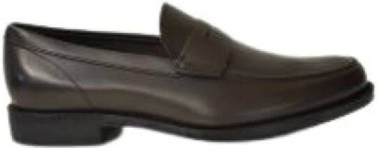 Tod's Elegante Veterschoenen Platte Model Donkerbruin