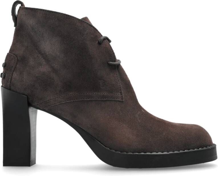 Tod's Enkellaarsjes met hak