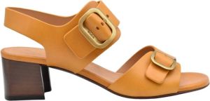TOD'S Flat shoes Leather Bruin Dames