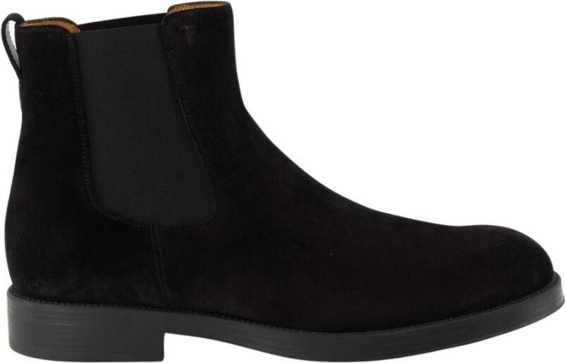 Tod's Fluwelen leren enkellaarzen