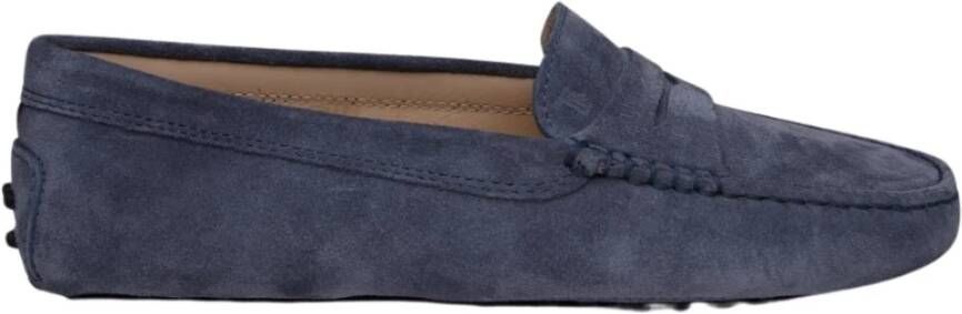 TOD'S Folkstone Gray Loafer Damesschoenen Purple Dames