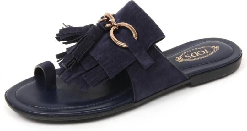 Tod's Frangia sandaal schoen gemaakt in Italië
