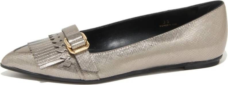 Tod's Franje Ring Ballerina Schoenen Made in Italy