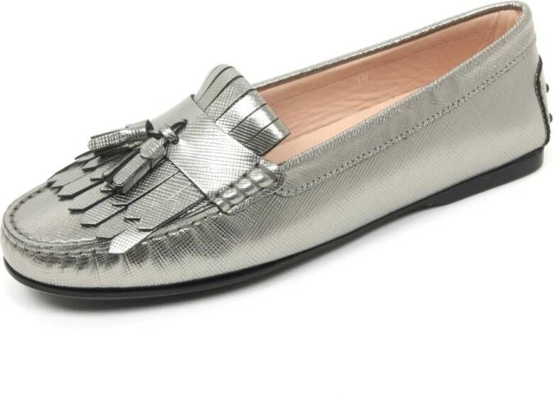 Tod's Fringe Loafer Schoen Made in Italy