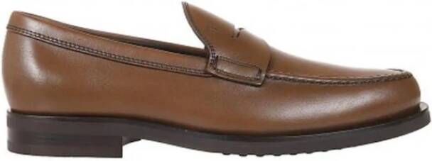 Tod's Gestempeld Monogram Leren Loafers