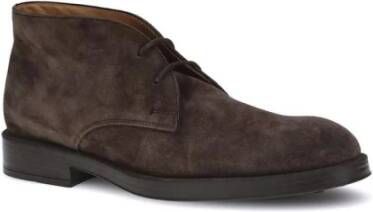 Tod's Gestempeld Monogram Veterschoenen met Rubberen Zool