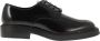 TOD'S Gestempelde leren veterschoenen Black Heren - Thumbnail 1