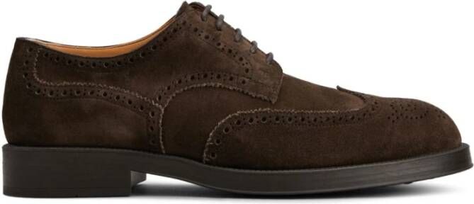 Tod's Geveterde Brogue Schoenen