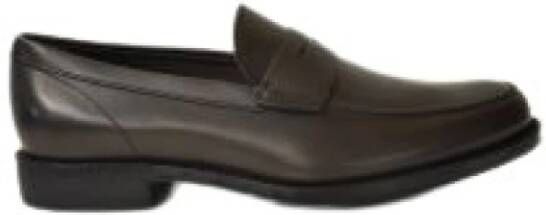 TOD'S Geveterde Herenschoenen in T.moro Black Heren