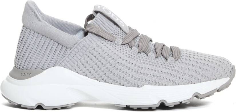 Tod's Grijze hardloopsneakers voor vrouwen