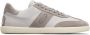 Tod's Grijze Leren Sneakers Rubber Details - Thumbnail 1