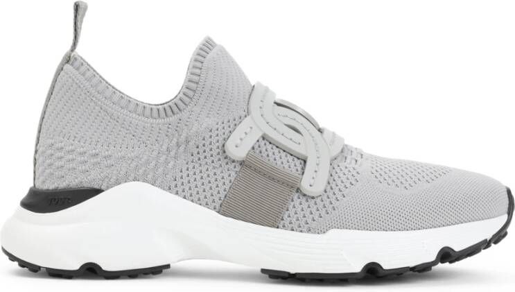 Tod's Grijze Sneakers Verhoog Casual Outfits