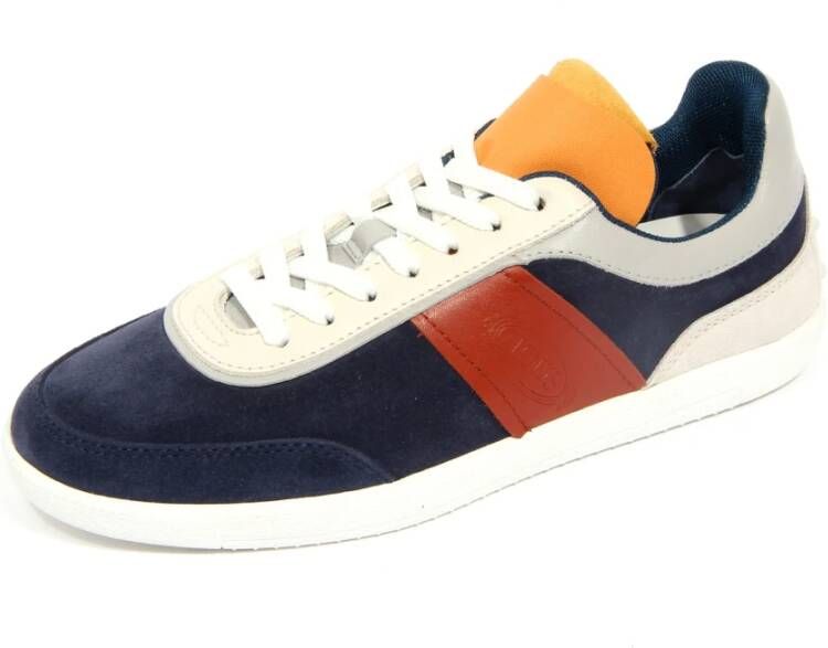 Tod's Grijze Suède Leren Veterschoenen