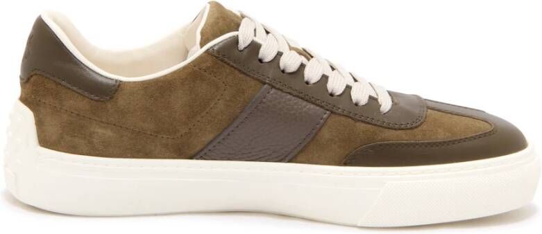 Tod's Groene Casual Schoenen Gemaakt in Italië