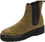 Tod's Groene Suède Enkellaars met Elastiek - Thumbnail 1