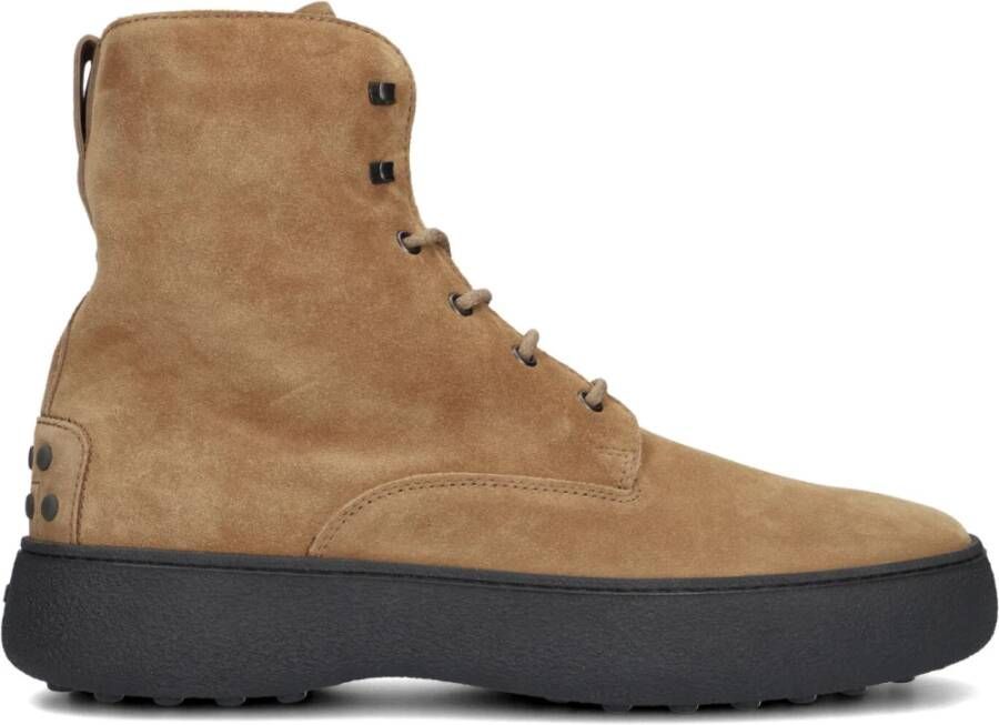 Tod's Heren Cognac Suède Laarzen