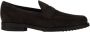 TOD'S Heren Suede Loafers Brown Heren - Thumbnail 1