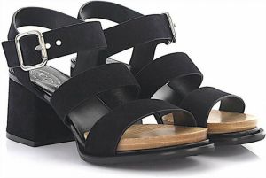 TOD'S High Heel Sandals Zwart Dames