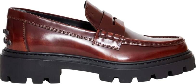 TOD'S Instappers Brown Dames