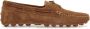 TOD'S Italiaanse leren rij-mocassin Brown Heren - Thumbnail 1