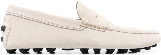TOD'S Stijlvolle C006 Loafers voor Heren Beige Heren